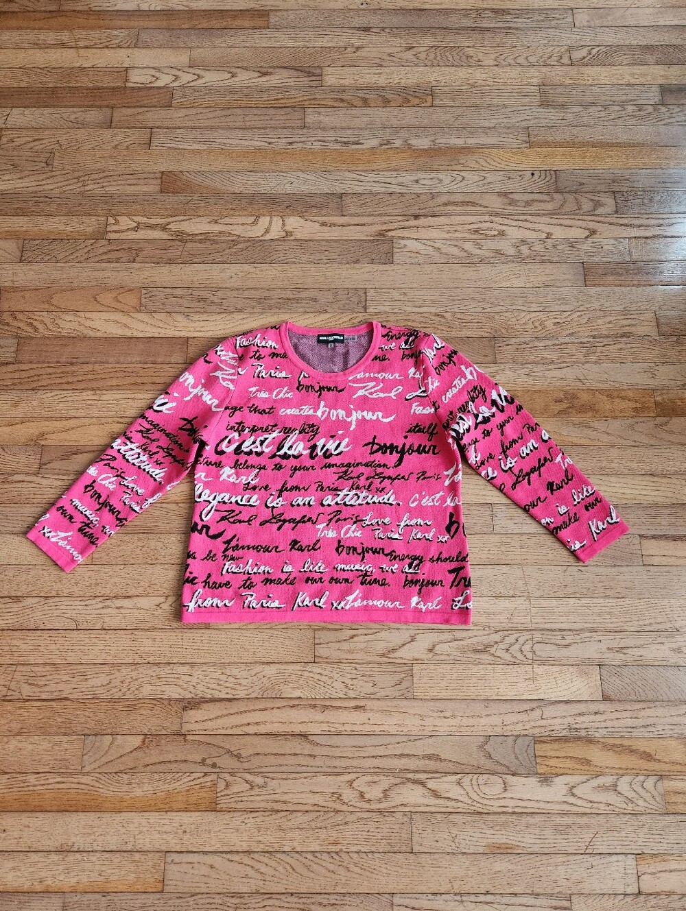 Womens KARL LAGERFELD PARIS Sweater Size XL